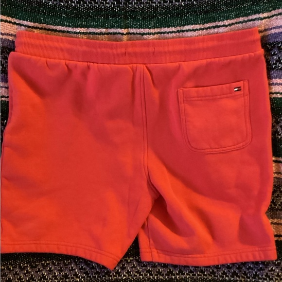 Tommy Hilfiger drawstring sweatshort,pockets,SZ L-Salmon color - Picture 3 of 3